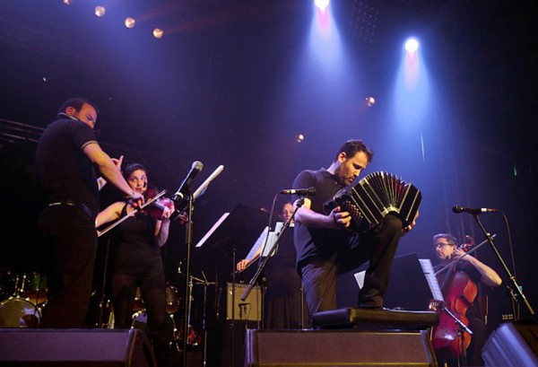 William Sabatier, bandonéon et le Quatuor Terpsycordes en concert à la Fête de l'espoir