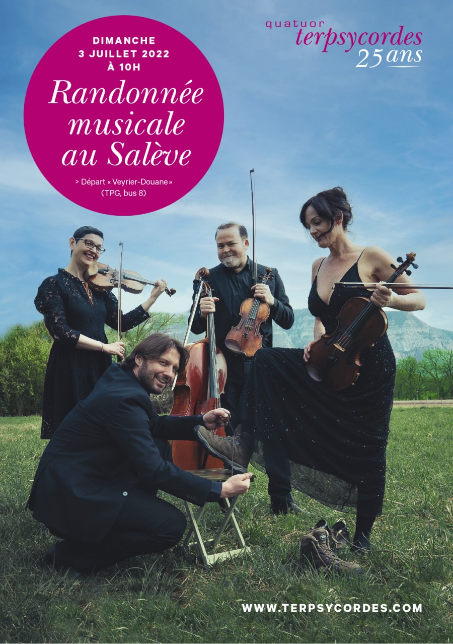 randonnée musicale au Salève