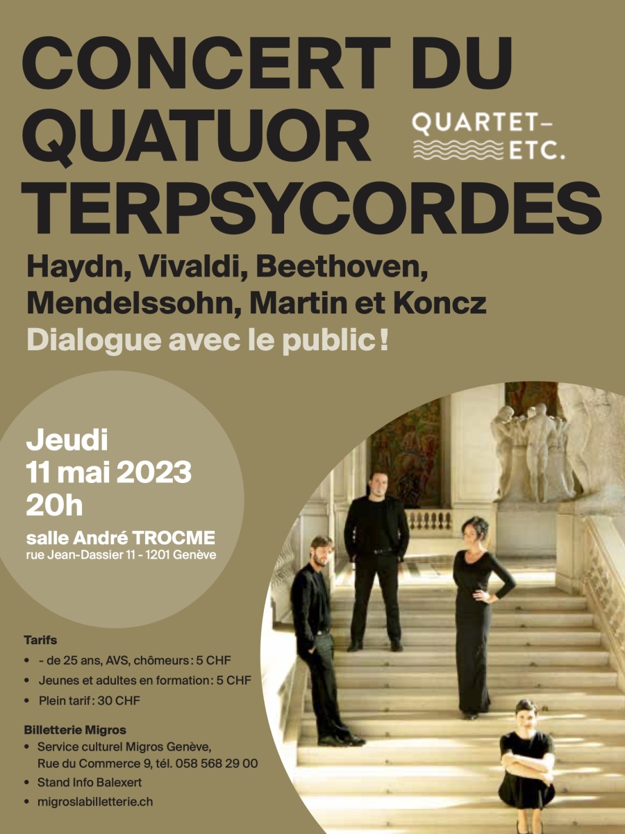 Affiche concert Terpsycordes 11 mai 2023