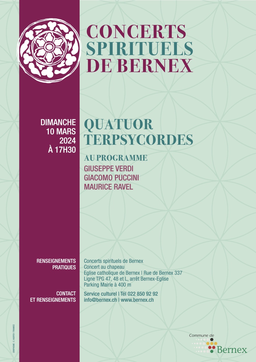 Affiche concert Bernex