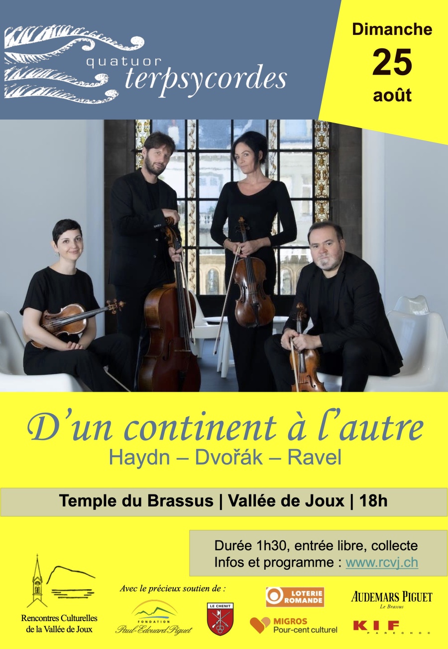 Affiche concert Temple du Brassus