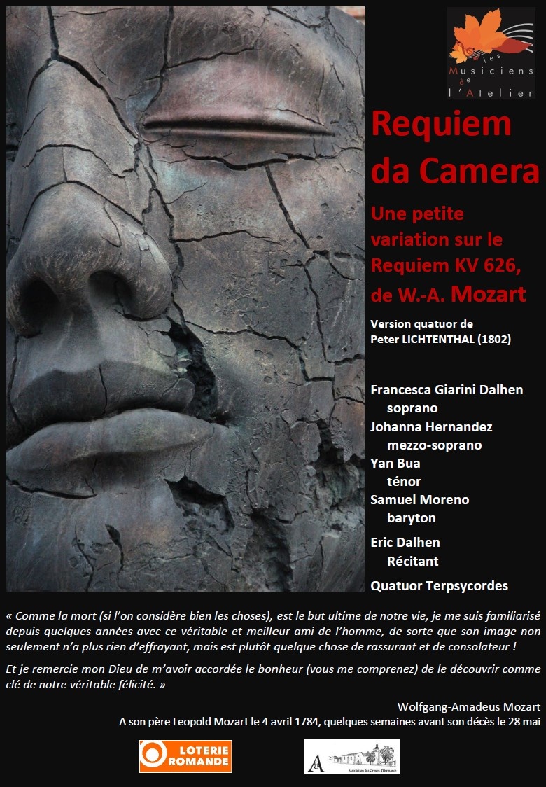 Affiche concert Requiem da Camera