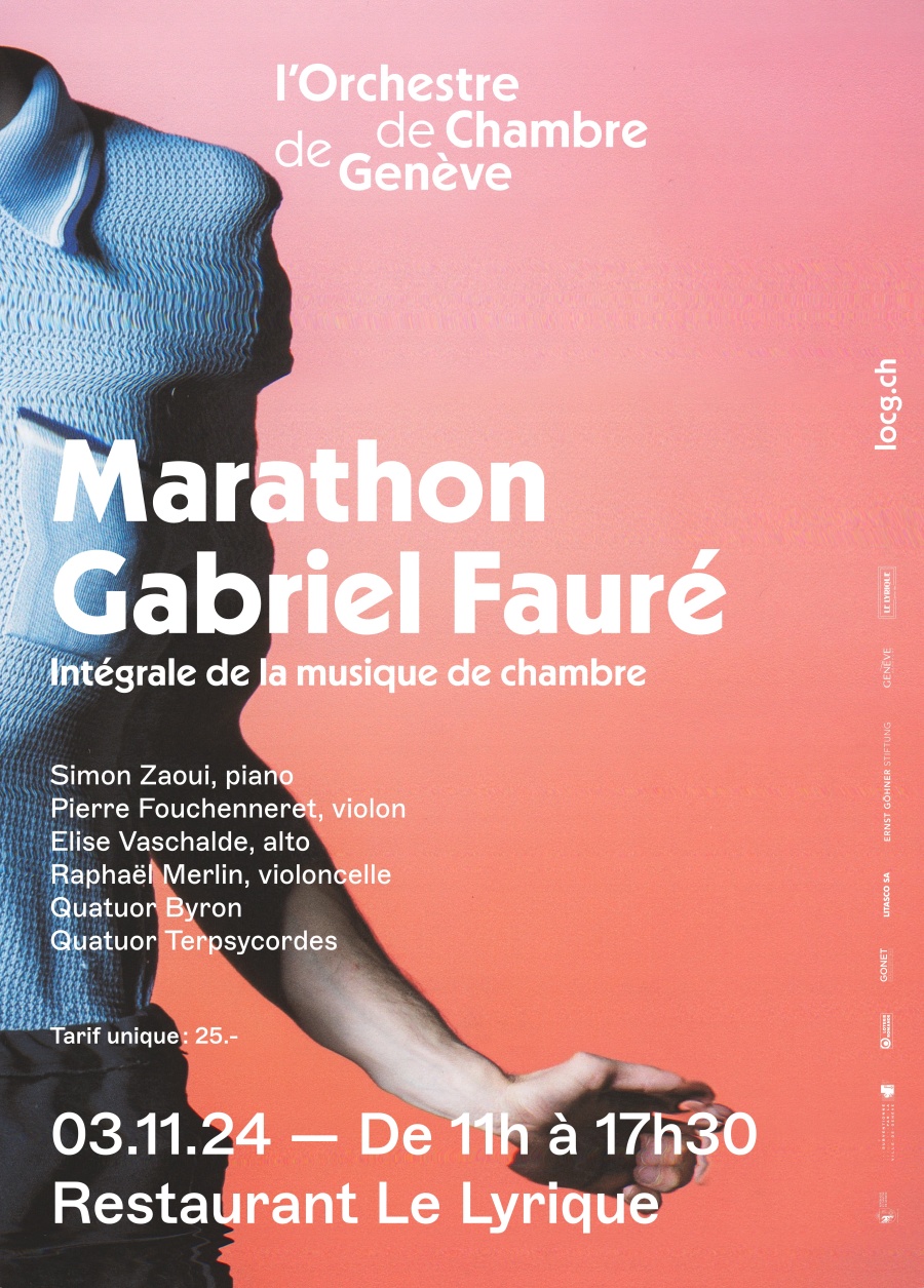 Affiche Marathon Gabriel Fauré