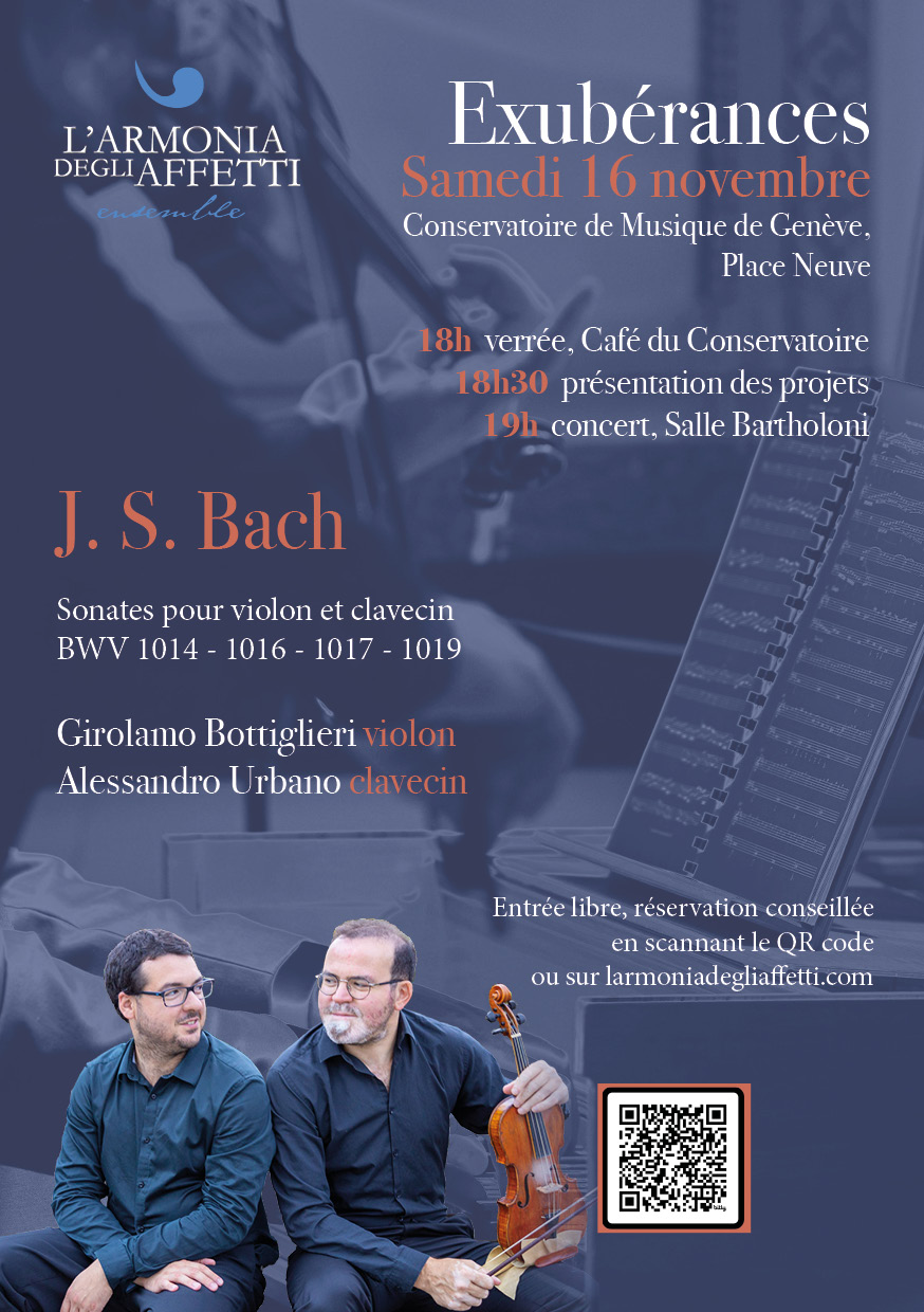 Affiche concert L'armonia degli affetti