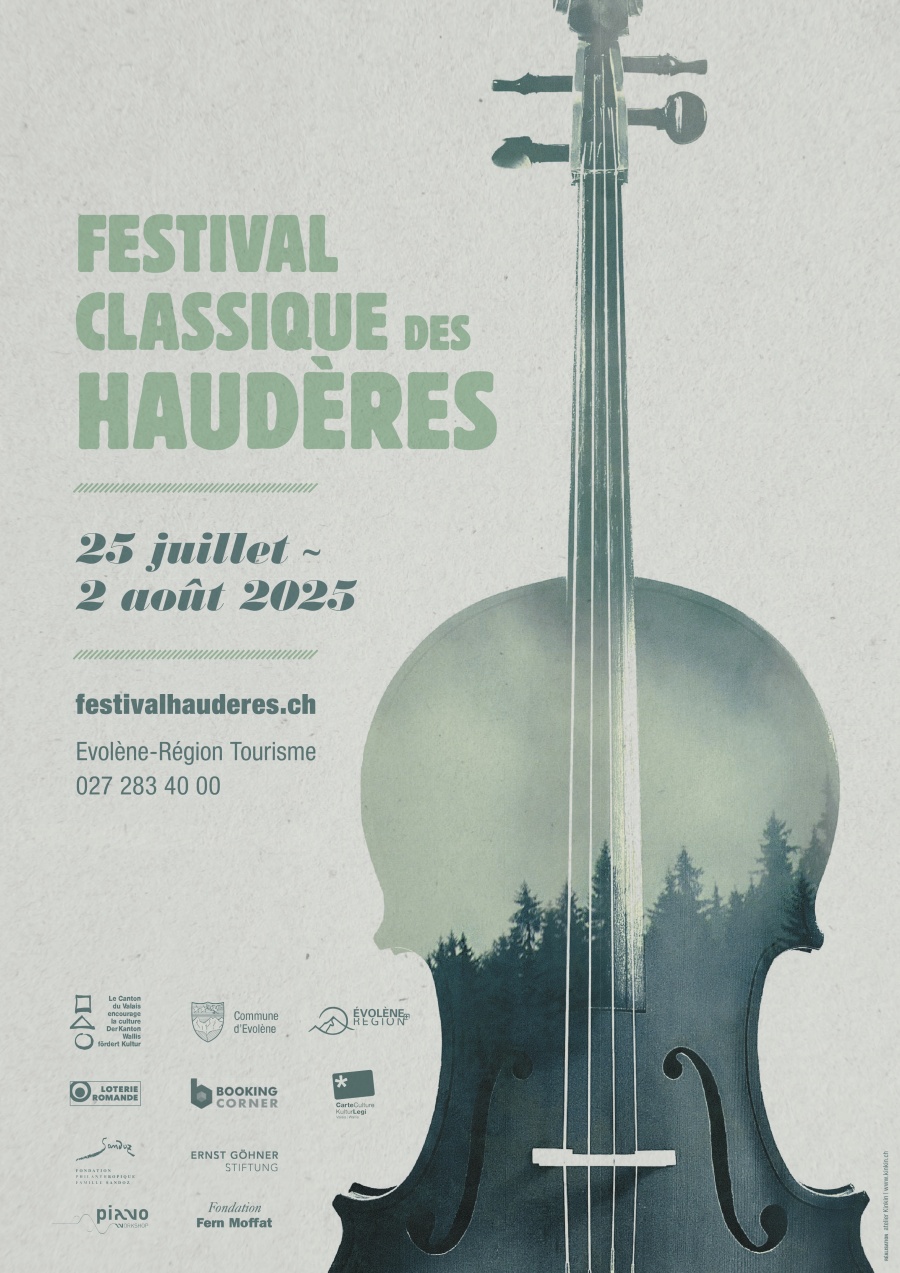 Affiche Festival des Haudères 2025