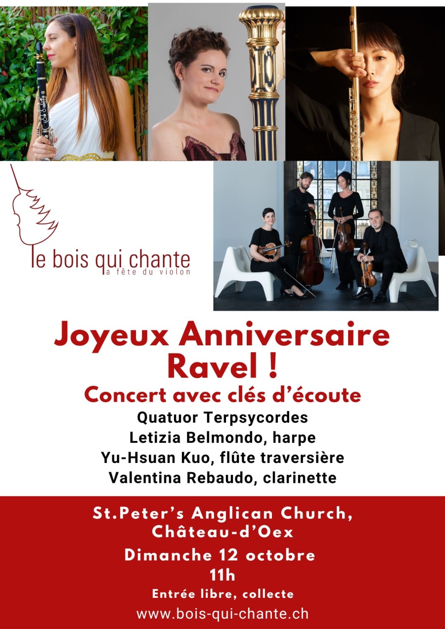 Affiche concert Festival Le Bois qui chante