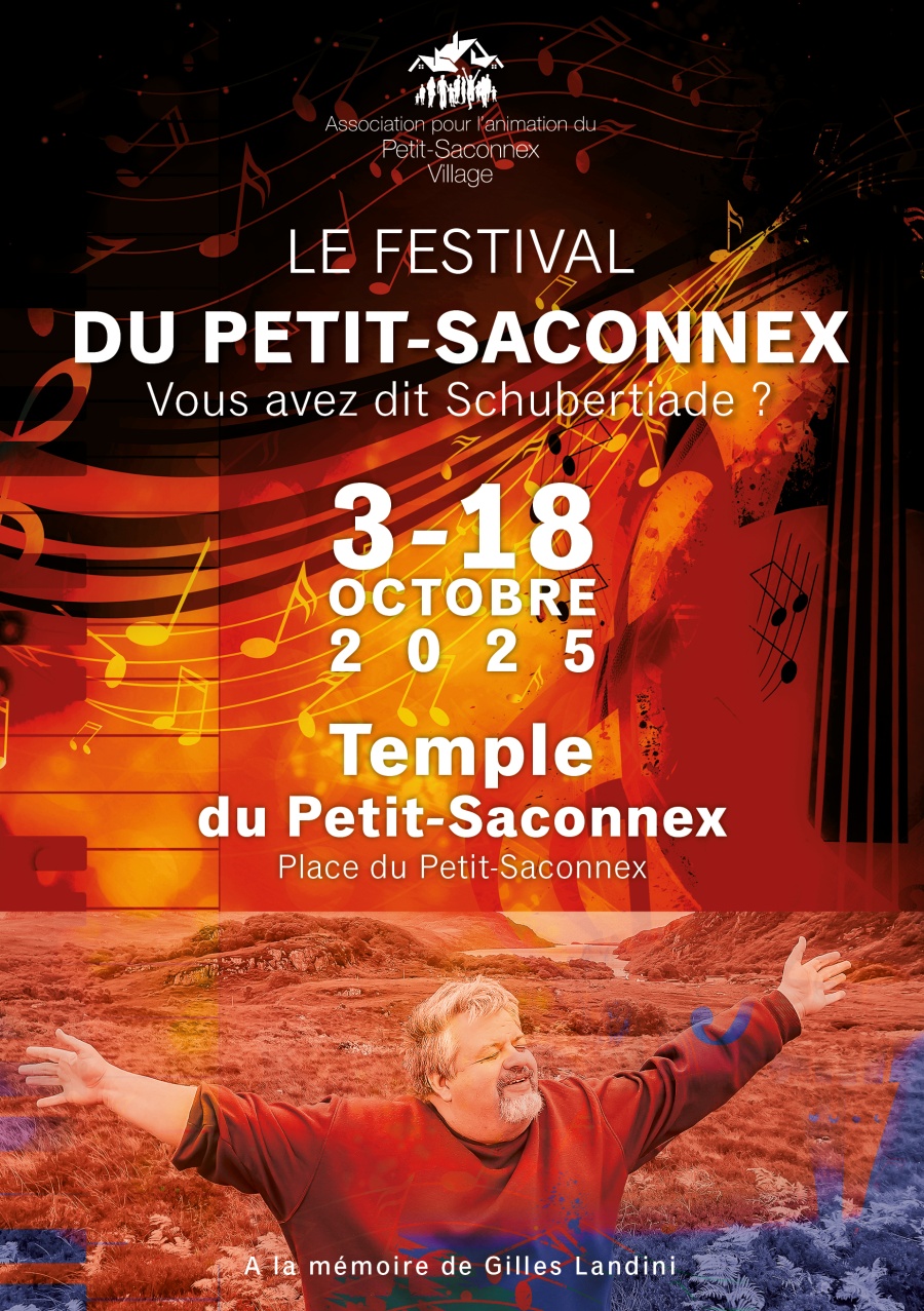 Affiche Festival du Petit-Saconnex 2025