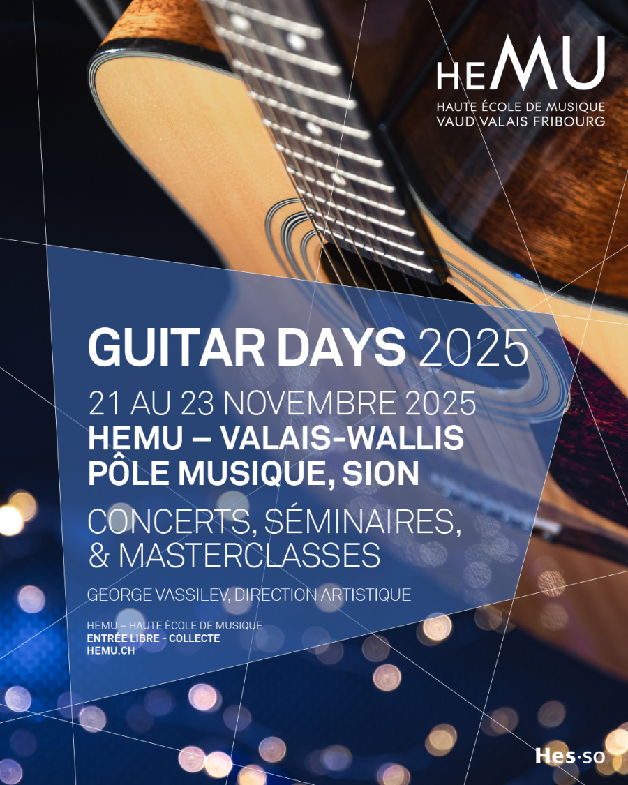 Affiche Guitar Days 2025