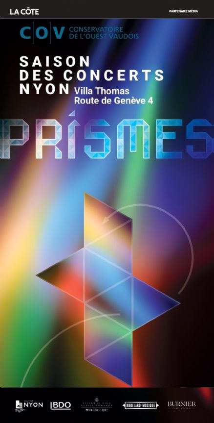Affiche Concert Conservatoire de l'Ouest vaudois