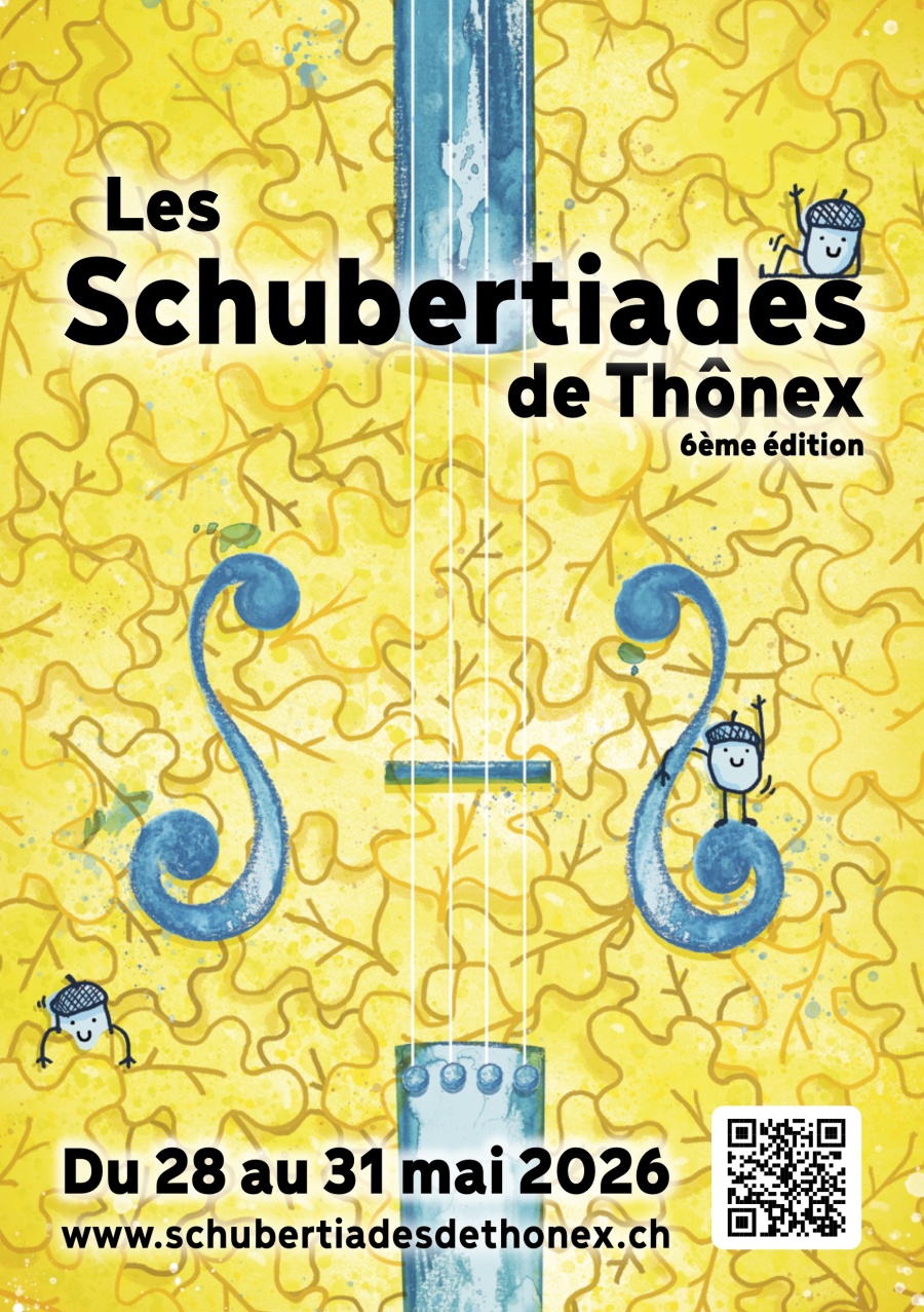Affiche Schubertiades de Thônex 2026