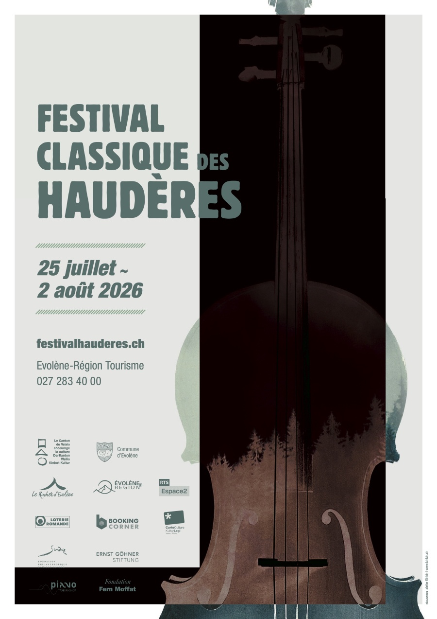 Affiche Festival classique des Haudères 2026