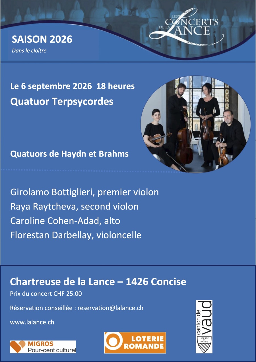 Affiche Concerts de La Lance