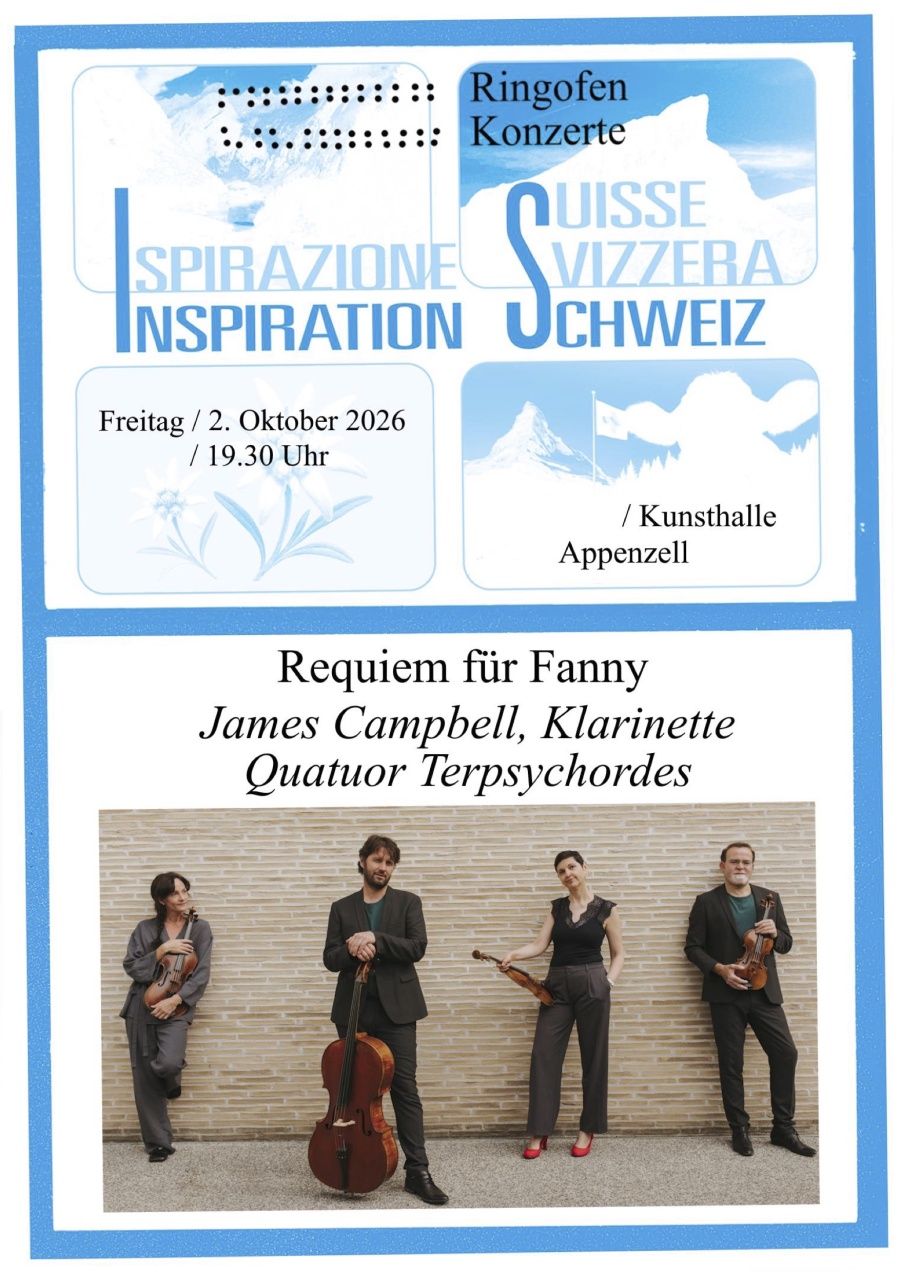 Affiche Ringofenkonzerte Appenzell