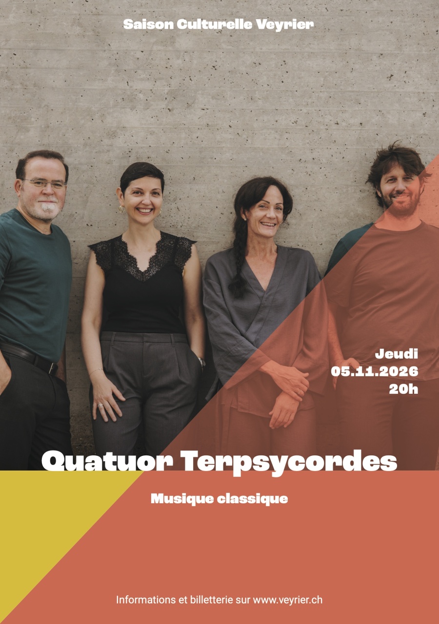 Affiche du concert à Veyrier du 5 novembre 2026
