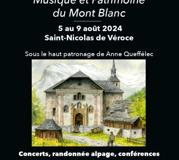 Affiche Festival Musique et Patrimoine 2024