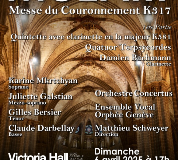 Affiche du concert Concertus saisonnus du 6 avril 2025
