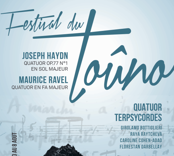 Affiche du concert au Festival du Toûno – 1 mars 2025