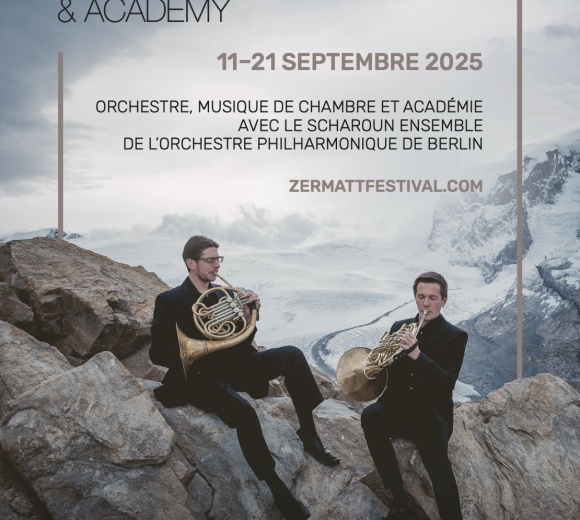 Affiche Zermatt Music Festival 2025