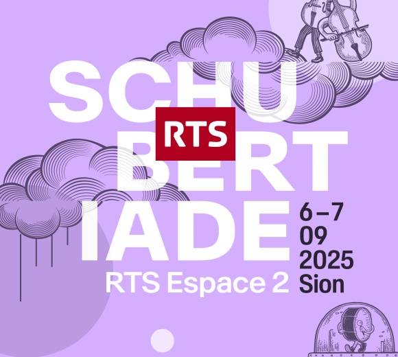 Affiche Schubertiade RTS Espace 2 2025