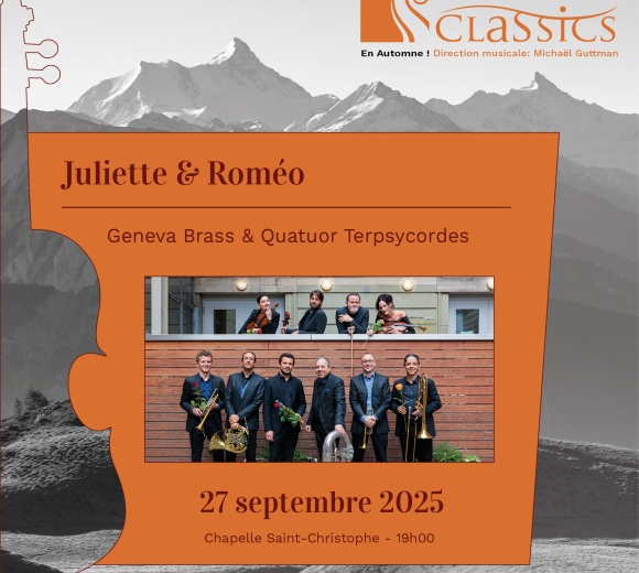 Affiche concert Crans-Montana Classics 2025