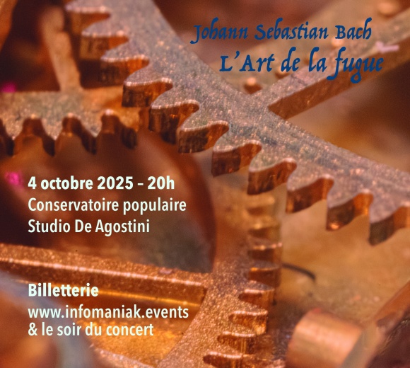 Affiche concert Art de la fugue