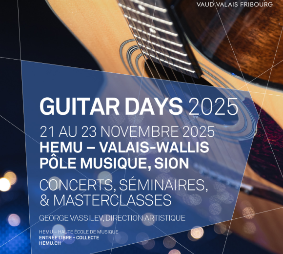 Affiche Guitar Days 2025