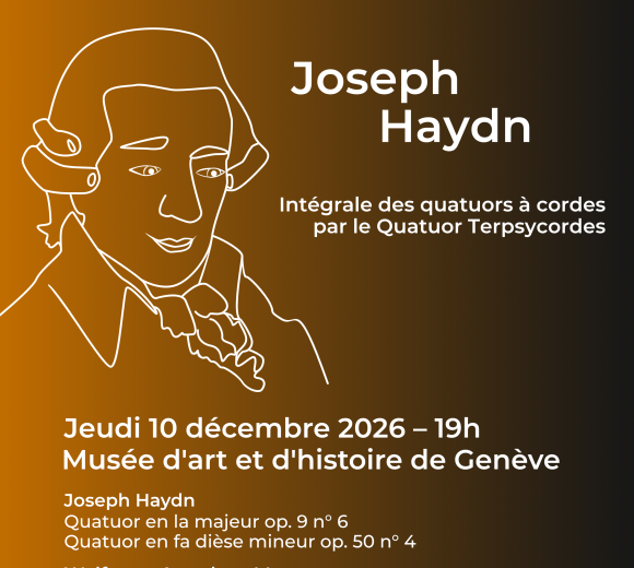 Affiche concert intégrale Haydn #24 du 10 décembre 2026